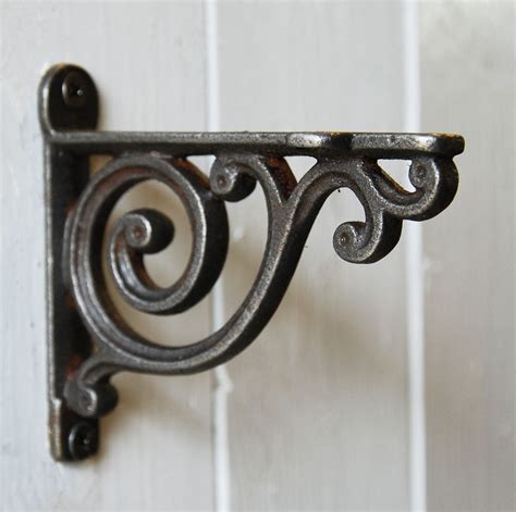 vintage metal brackets for shelves|decorative metal shelf brackets uk.